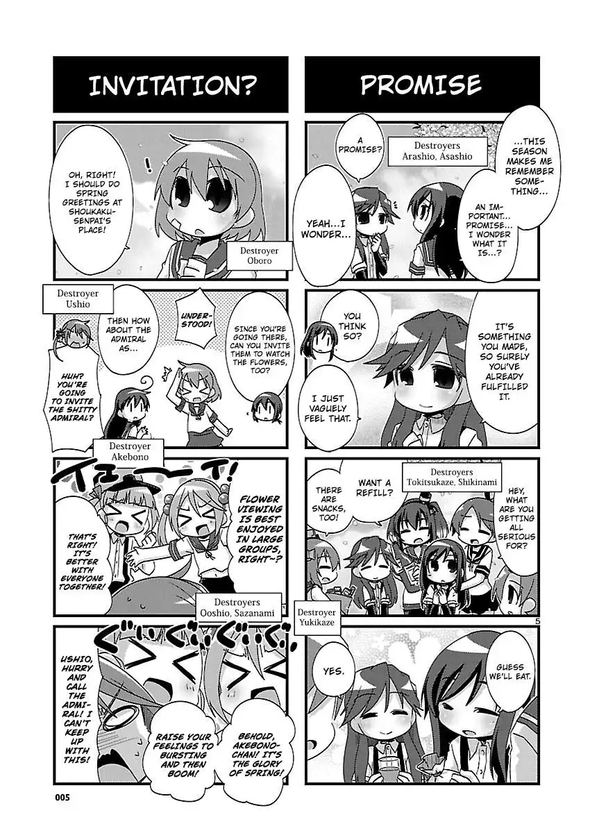 Kantai Collection - Kankore - 4-koma Comic - Fubuki, Ganbarimasu! Chapter 121 5